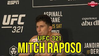 Mitch Raposo Reacts to Being the Underdog, Win Over Maksum | UFC 321