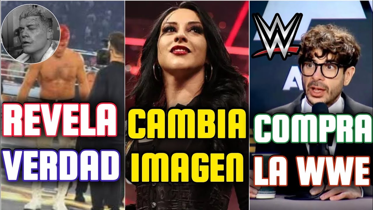 Tony Khan comprando WWE | Vaquer nuevo personaje, Cody perdera el ojo ...
