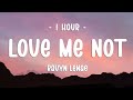 1 HOUR Ravyn Lenae Love Me Not Lyrics