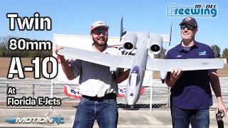 Freewing Twin 80mm A-10 V2 Flight Demo with The RC Geek | Motion RC screenshot 4