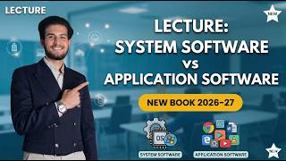 Lec 2 System software versus application software class 9 new book 2026 2027
