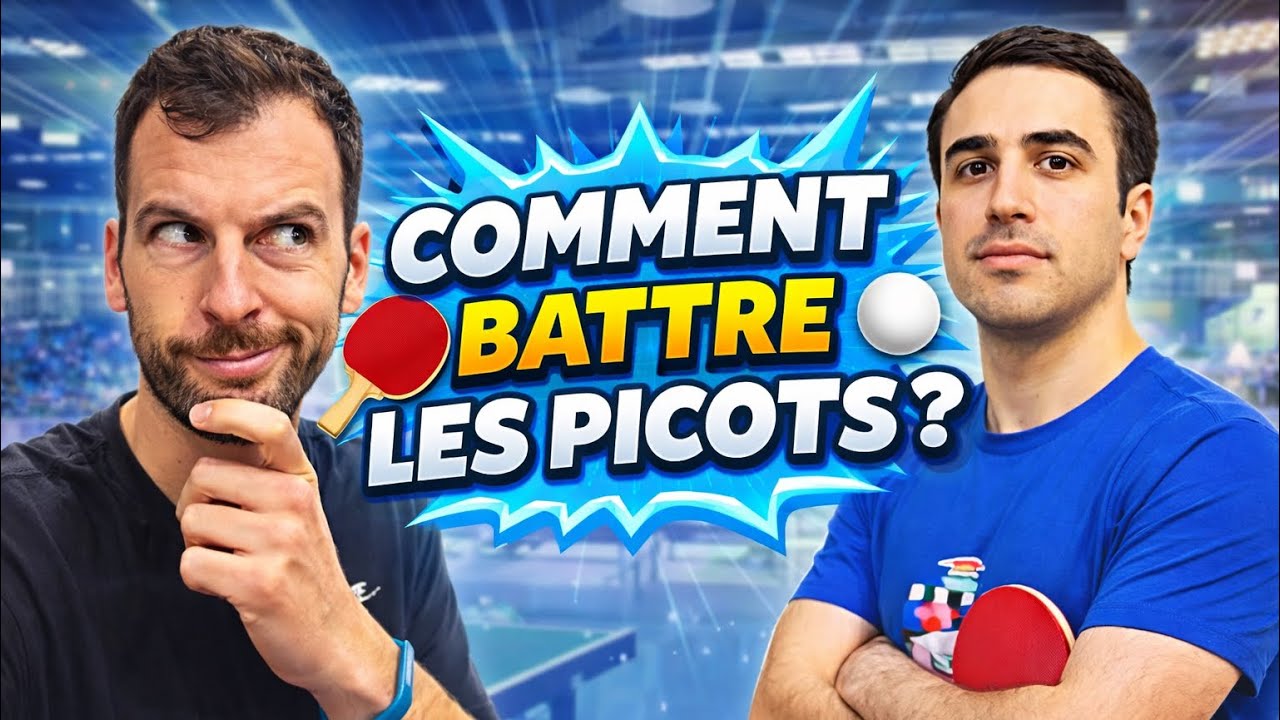 Arrête de stresser quand tu vois un picot 🏓