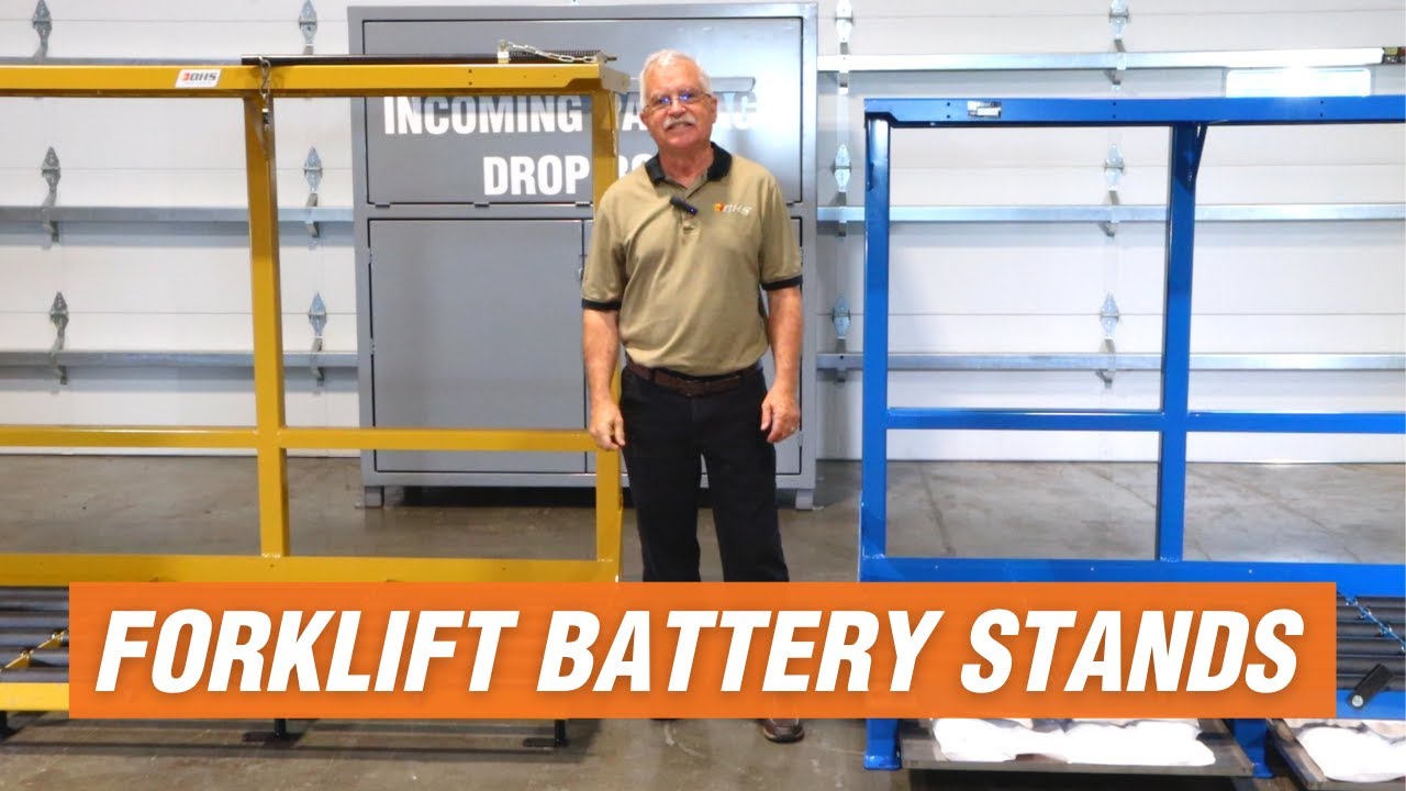 Material Handling Minute Forklift Battery Charging Stations Youtube