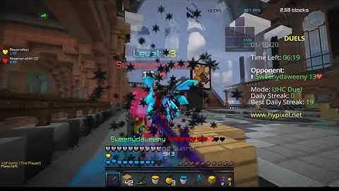 UHC Duels render test. (mouse and keyboard sounds)