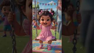 Baby montuk going school  #ai #aivideo #baby