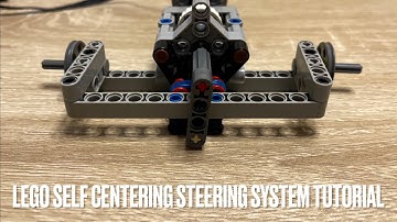 LEGO Self Centering Steering System Tutorial (Without Servo Motor)
