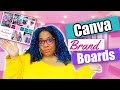 How to make a Canva brand board for beginners (2021)