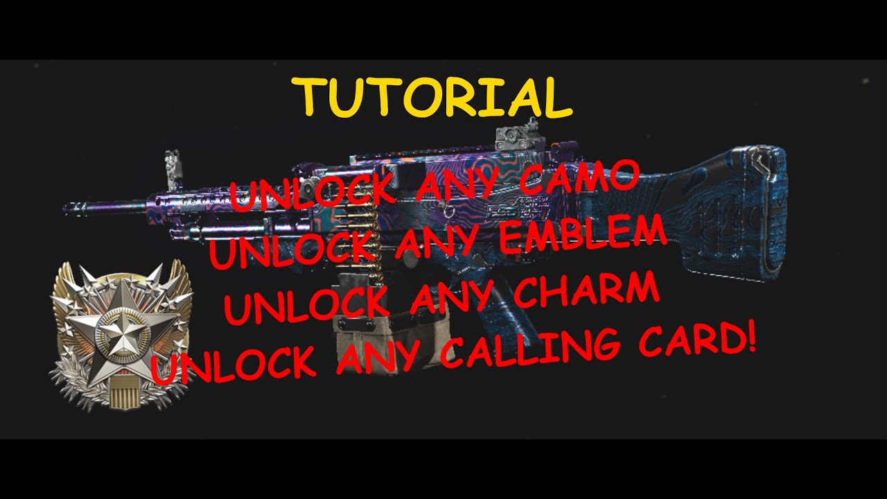 *WORKING*Call of Duty Modern Warfare UNLOCK DAMASCUS GLITCH / COD