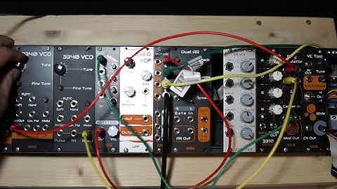 Playing With 3340 VCOs and Ring Modulator