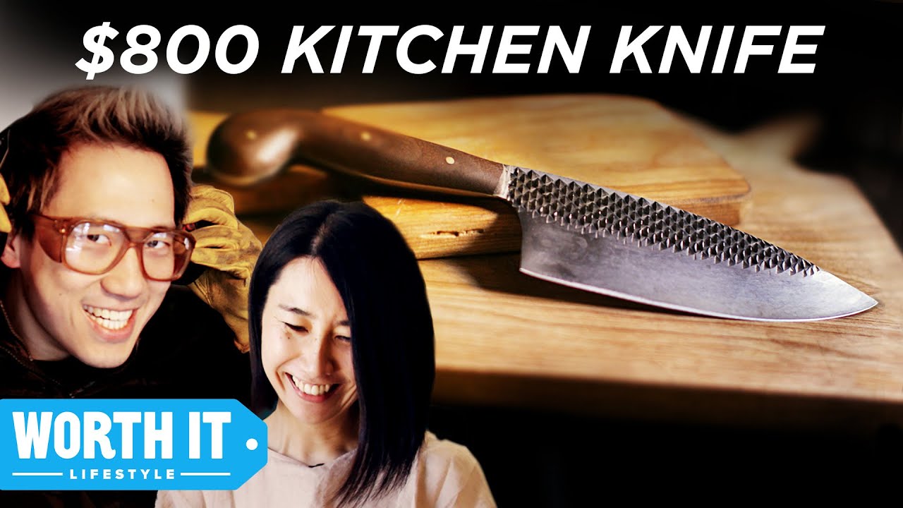 8 Kitchen Knife Vs 800 Kitchen Knife Youtube