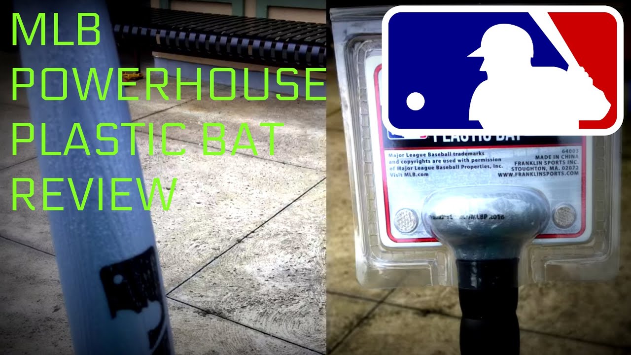 MLB Powerhouse Plastic Baseball Bat Review YouTube
