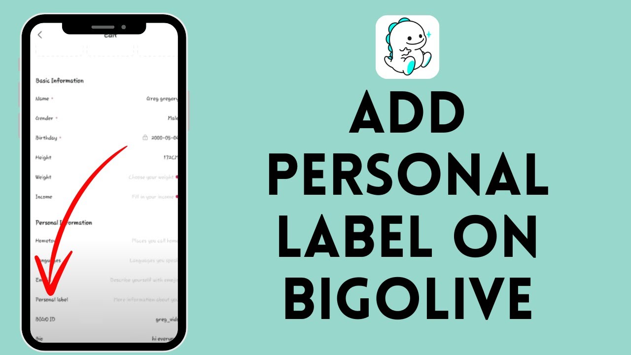 How to Add a Personal Label in Bigo Live | Customize Your Bigo Live Profile 2024?