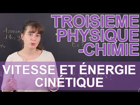 Vidéo: Comment Trouver L'énergie Cinétique Moyenne Des Molécules