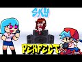 Friday night funkin  perfect combo  vs sky mod  cutscenes good ending hard