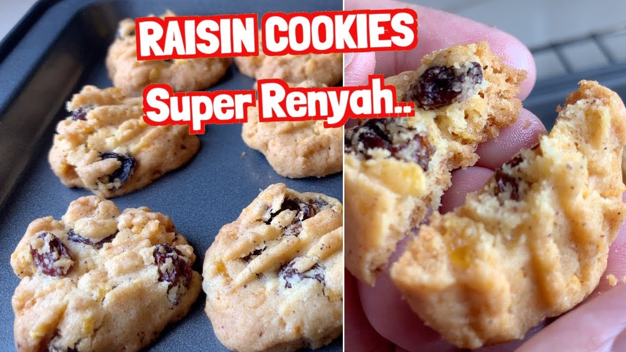 Resep Kue Kering Terbaru Raisin Cookies ( Kue Kismis 