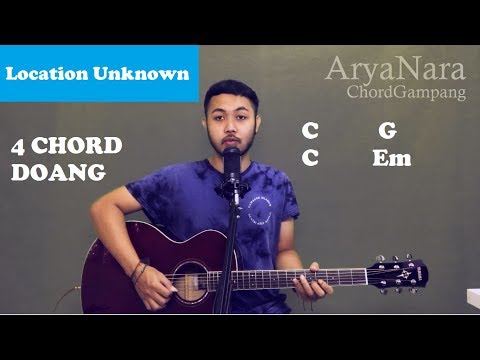 Chord Gampang (Location Unknown - HONNE) by Arya Nara (Tutorial Gitar) Untuk Pemula