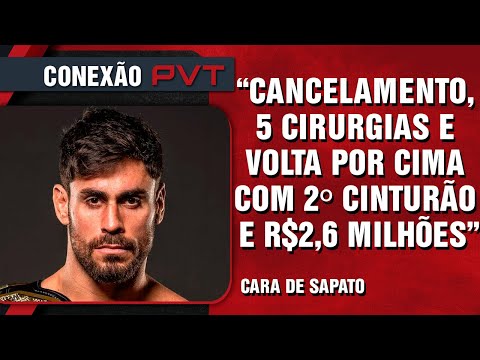 CARA DE SAPATO FALA SOBRE SEGUNDO TÍTULO DA PFL E FUTURO NO EVENTO