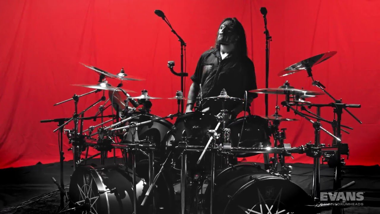 #slipknot #jayweinberg - SLIPKNOT's JAY WEINBERG Performs For EVANS Drumheads (Video)