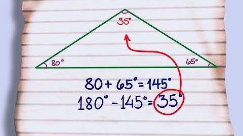 Tổng ba góc trong tam giác - Toán lớp 7 [Online Math - olm.vn]