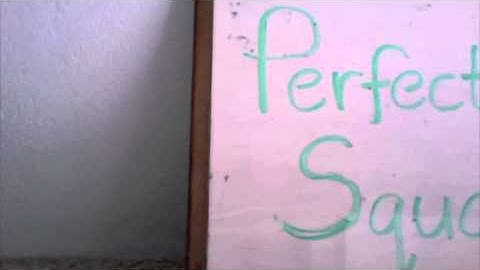 Perfect Square Music video