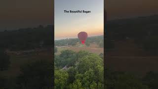 Hot air balloon ride in Bagan 🇲🇲 #travel #bagan #hotairballoon #sanset Hot air balloon ride in Bagan 🇲🇲 #travel #bagan #hotairballoon #sanset