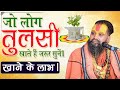 तुलसी खाते हैं? 🌿तुलसी का उपयोग। आदर्श परिवार कैसा होता है | #tulsi #tulsimata