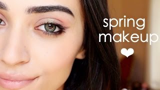 Sweet & Pretty Pastel Spring Makeup Tutorial | Super Easy & All Drugstore Products ❤