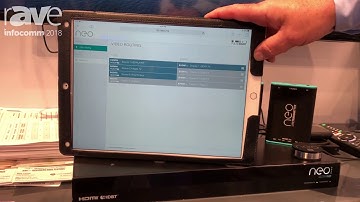 InfoComm 2018: Pulse-Eight Features the Neo Matrix Switches in the HDBaseT Alliance Booth