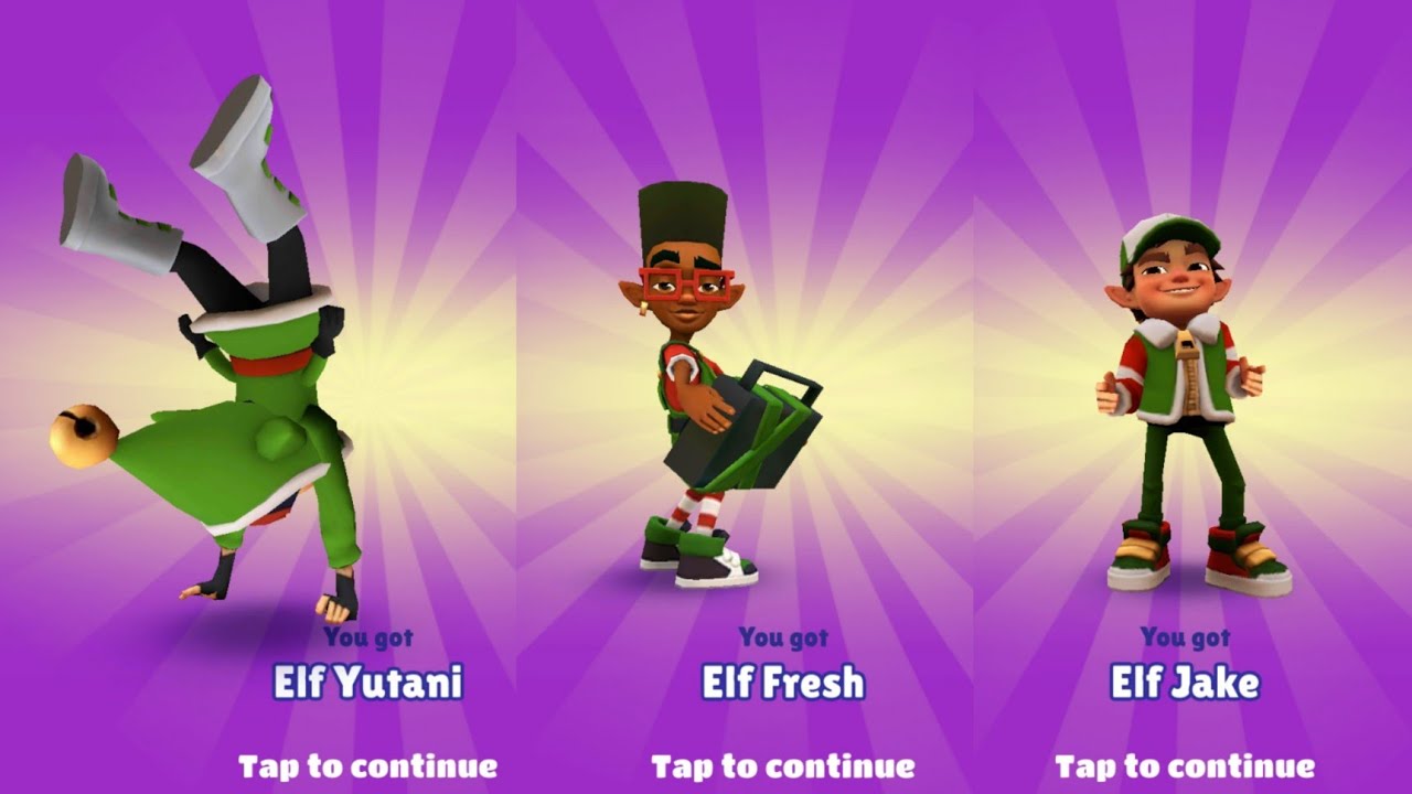Subway Surfers - It's time to TAG with Jake, Yutani, Fresh and