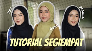 6 STYLE HIJAB KEKANTOR ANTI NYEKIK LEHER (PNS, GURU, PEMDA)