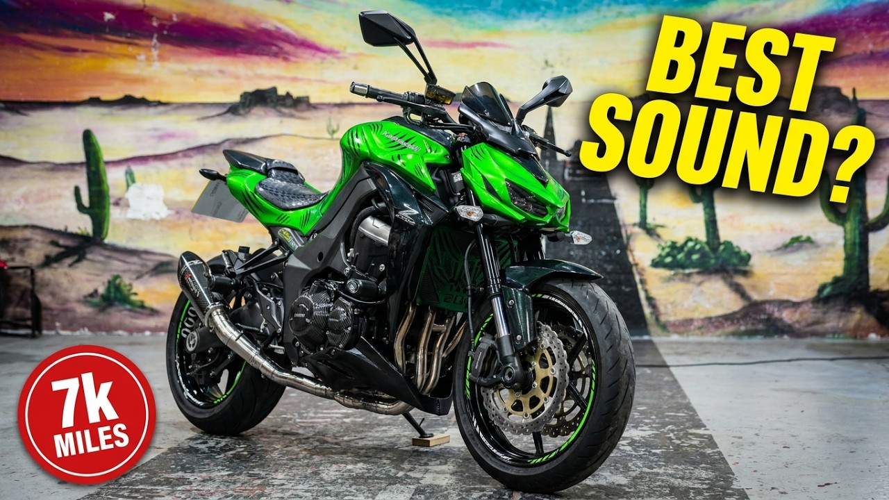 Is This The Best Sounding Z1000? De cat Lextek Carbon Exhaust + 7k