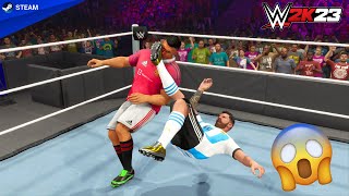 WWE 2K23 - Messi Vs. Ronaldo | Extreme Rules