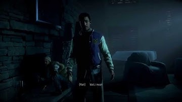 Until Dawn: Ch. 2 - Jealousy ~ Matt & Mike Confrontation