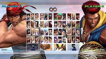 KOF XIV Ralf Vs Level 5 CPU Nelson