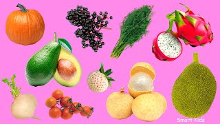Фрукты ягоды и овощи для детей часть 2| Учим названия Чудо Ягод Фруктов и овощей