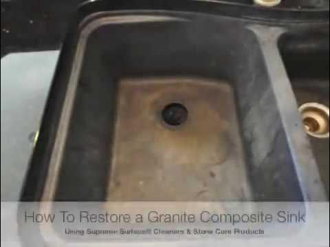 How To Get Your Composite Sink Looking