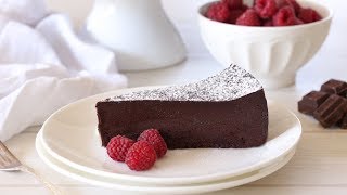 Flourless chocolate cake recipe ...