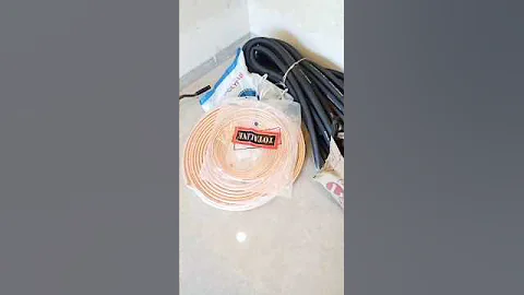 Mitsubishi Heavy Duty Split Ac pipeing in Andheri - Uma Refrigeration #shorts  #trending #ytshorts