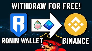 Free Withdrawals from Ronin to Binance and cash out your SLP/AXS!  || Axie Infinity