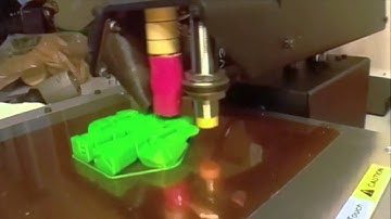 Makerfaire Robot 3D Print time lapse