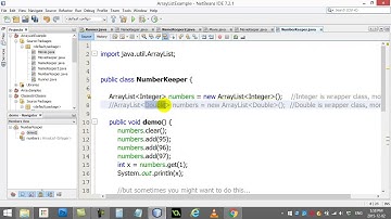 AP Computer Science   102   ArrayList Numbers n Your Own Classes