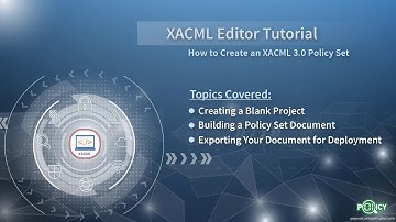 XACML Editor: Creating an XACML 3.0 Policy Set Document