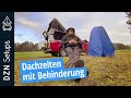 Dachzelten mit Behinderung | Nissan Navara D23 King Cab mit James Baroud Discovery Dachzelt