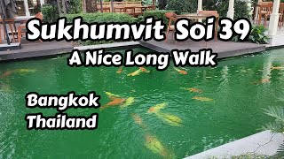 Checking Out Sukhumvit Soi 39 In Bangkok, Thailand