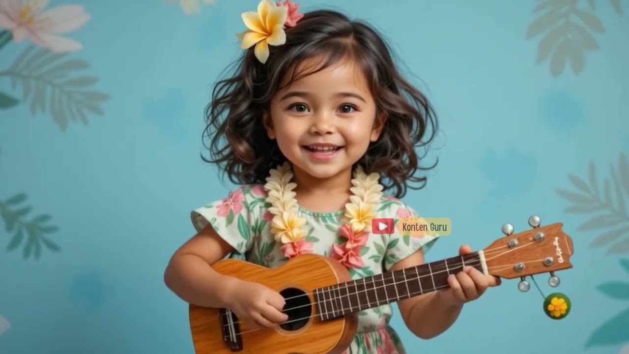 🎵 Happy Music Ukulele - Education Background Music (No Copyright) || Konten Guru