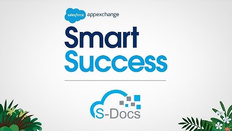 Smart Success: S-Docs Industry Product Demo