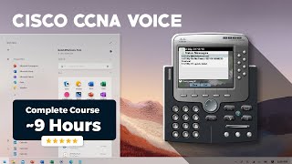 Cisco CCNA Voice - Full Course [8 hours 46 mins] screenshot 4