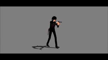 {MMD} Walk Cycle 3D Animation
