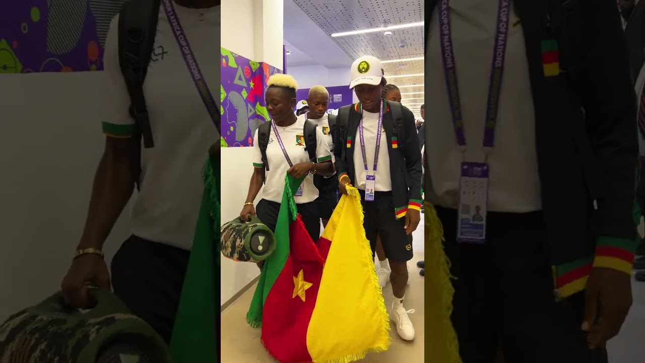 The Lionesses never arrive quietly. 💃🇨🇲#TotalEnergiesWAFCON2026