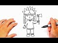 How to draw a indian step by step  indian drawing lesson